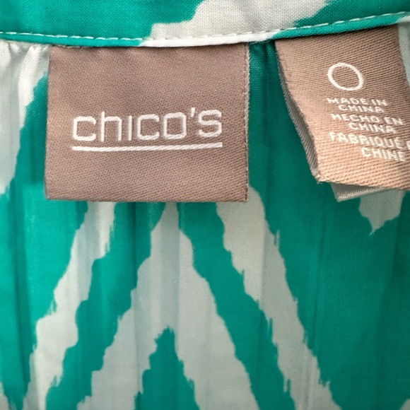 Chico’s chevron blouse. 👚 - Picture 3 of 6